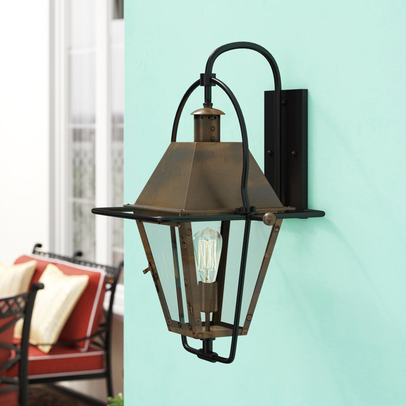 Rue De Royal Wall Light, Industrial Bronze