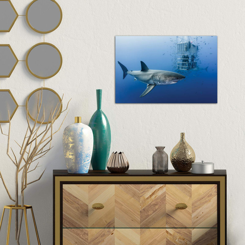 Animals In Cage by Davide Lopresti - Wrapped Canvas Print, 66.04 cm H x 45.72 cm W x 3.175 cm D