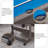 Modern Minimalist Foldable 3-in-1 Multi-Game Pool Table with Wheels