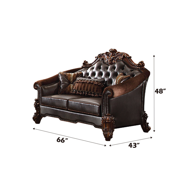 Causeuse Vendome II avec 3 coussins