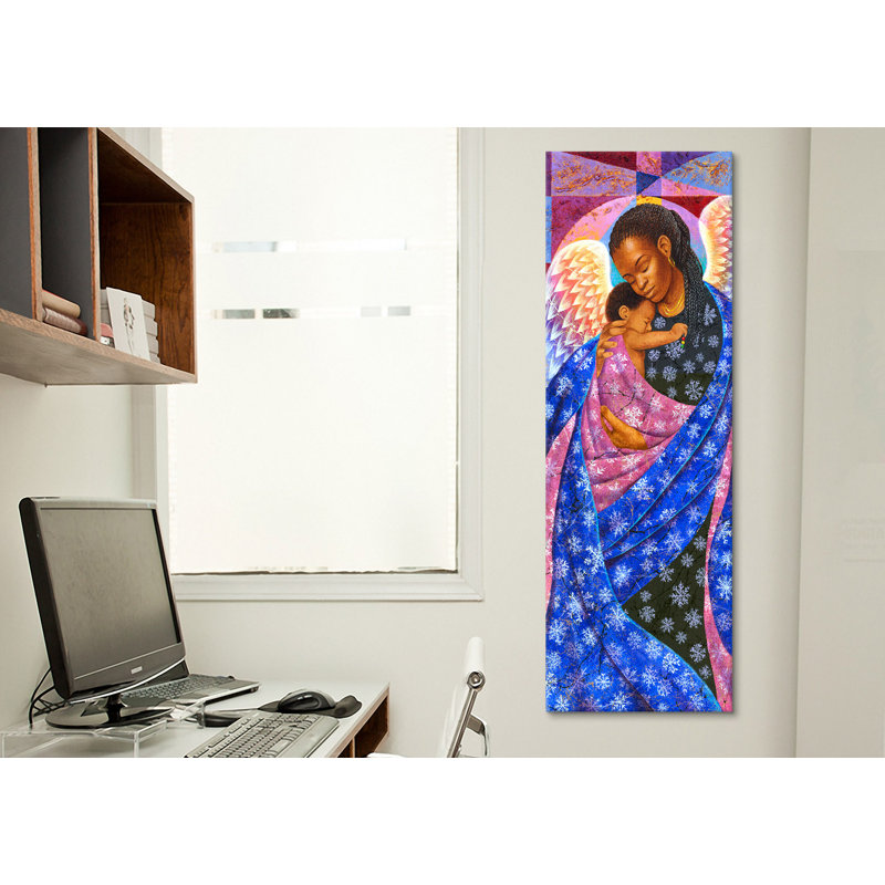 "winter" par keith mallett-reproduction sur toile tendue, H 60 po x l 20 po x P 0,75 po, Toile tendue