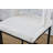 26’’ Upholstered Faux Leather Hollow Back Counter Stool With Metal Frame, Modern Round Arms Counter Height Bar Stool For Kitchen Island/Dining Room/Home Pub