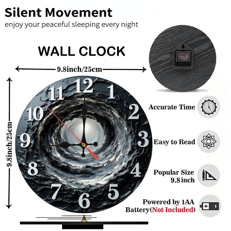 Horloge murale unique