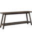Canapé à 2 niveaux, console, table d'appoint