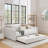 Daybed With Trundle Upholstered Sofa Bed-876452250