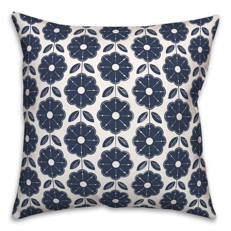 Housse et insert de coussin décoratif carré en polyester Koju
