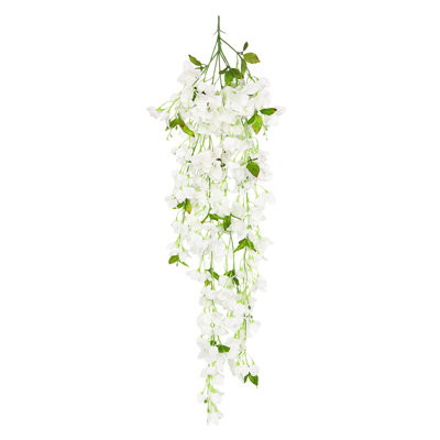 Buisson artificiel de fleurs de bougainvilliers suspendus