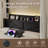 Classic Four-poster Metal Canopy Bed With Wooden Headboard, Easy To Assemble, With Charging Station And Storage Features, No Box Spring Needed-1482172381-1482172382