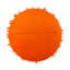 Coussin décoratif rond en tournesol-236664348-236664345