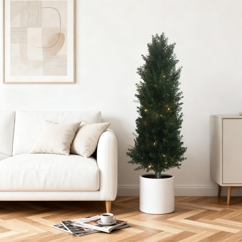 Faux Plant, 90cm H x 42cm W x 65cm D