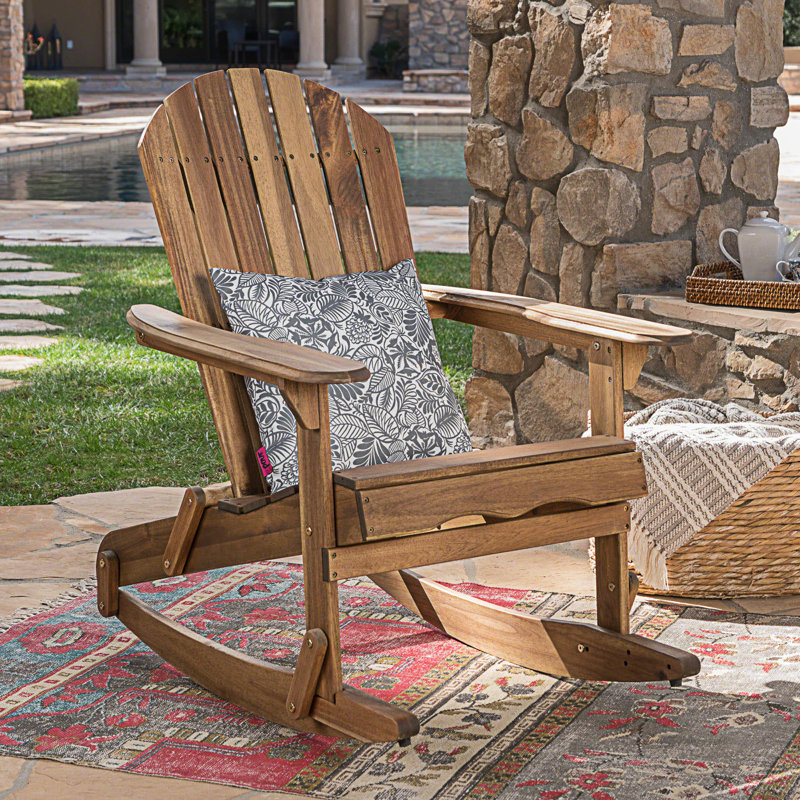 Adirondack Rocking Chair, Natural