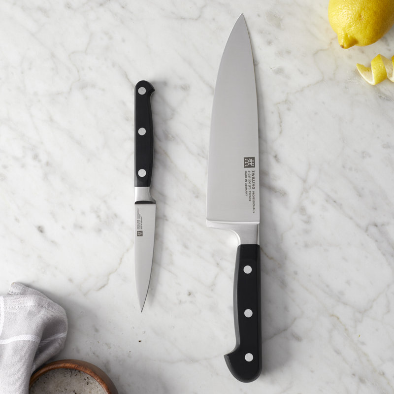 Zwilling Professional "S", 2-Piece Set (1 Carving Fork, 1 Carving Knife)