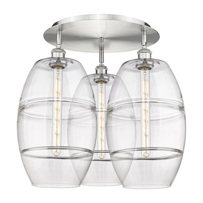 Dundrod Glass Flush Mount