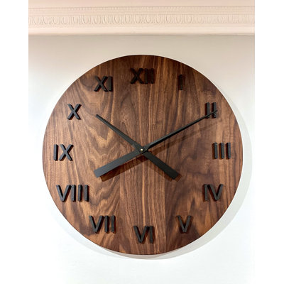 Solid Wood Wall Clock