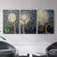 Lanscape Study Series XLII - Ensemble de 3 toiles tendues avec châssis - Prêt à être accroché-924128271