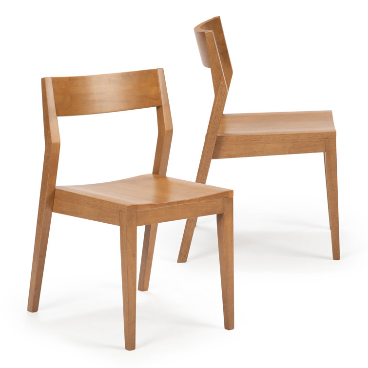 Linzy 18.5'' H Solid Wood Side Chair