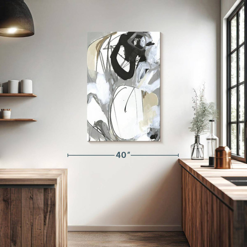 Avery Tangled Threads IV, 39" H x 26" W