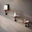 Bainsby 3 Piece Square Floating Shelf Industrial Rustic Brown Home Living Room Furniture