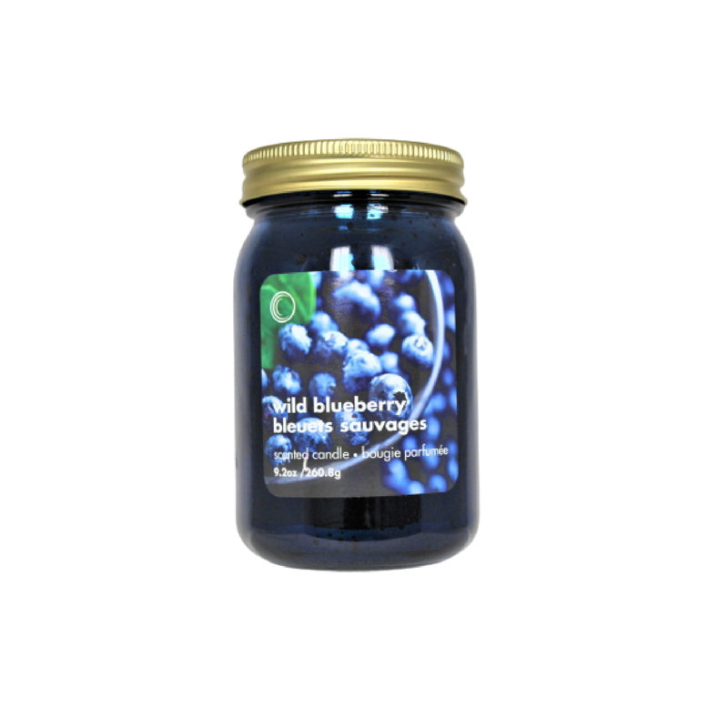 Blueberry Scented Jar Candle