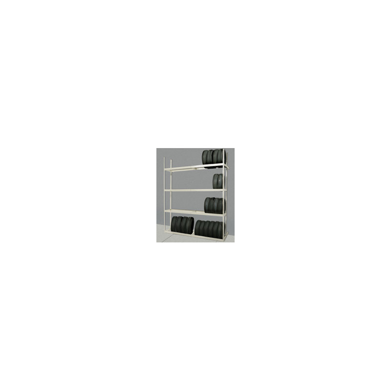 Rivetwell Shelving 60'' W Metal, 60"W x 21"D x 192"H