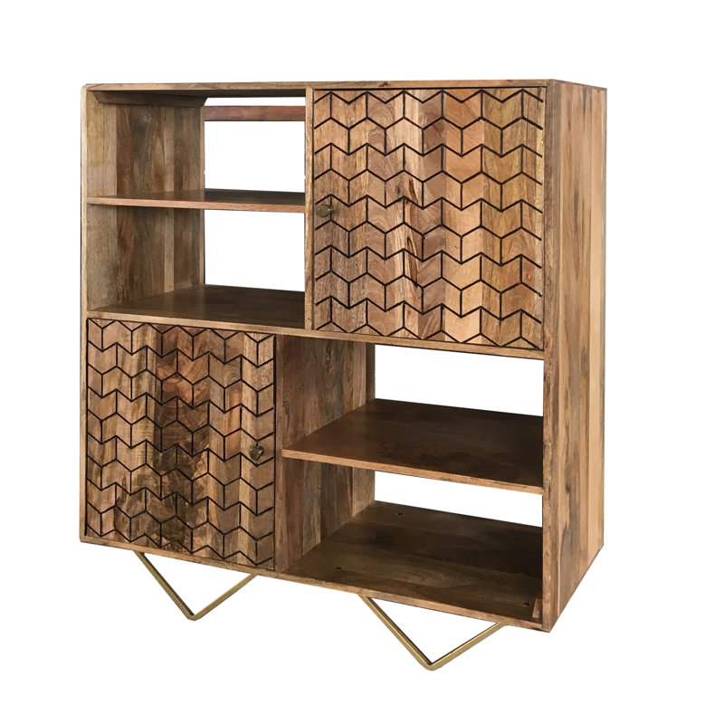 Levon 105cm Solid Wood Sideboard