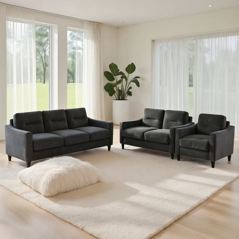 Couch Comfortable Sectional Couches Set 1+2+3
