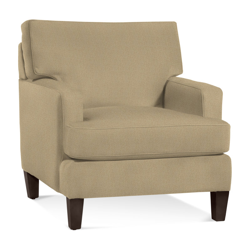 Houston Armchair, Pearl Stripe, 0206-85, Java
