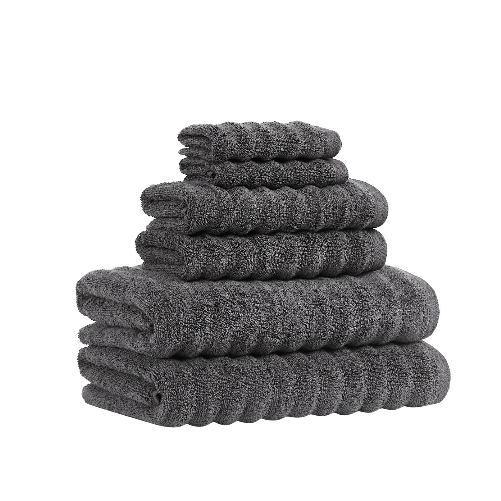 Camren 6 - Piece Towel Case Pack, Gray