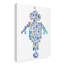 « robot collage », reproduction d’impression sur toile tendue-33540829
