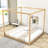 Plainville King Canopy Bed-1215067162