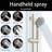 10 Inch Rainfall Shower Head With Handheld Combo Set With Slide Bar-120393662