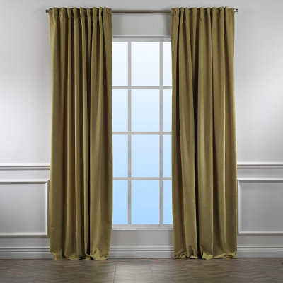 Room Darkening Single Curtain Panel