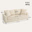 HOMCOM 2 Seater Sofa with Spring Cushion Wide Deep Seat-883896051-898819105