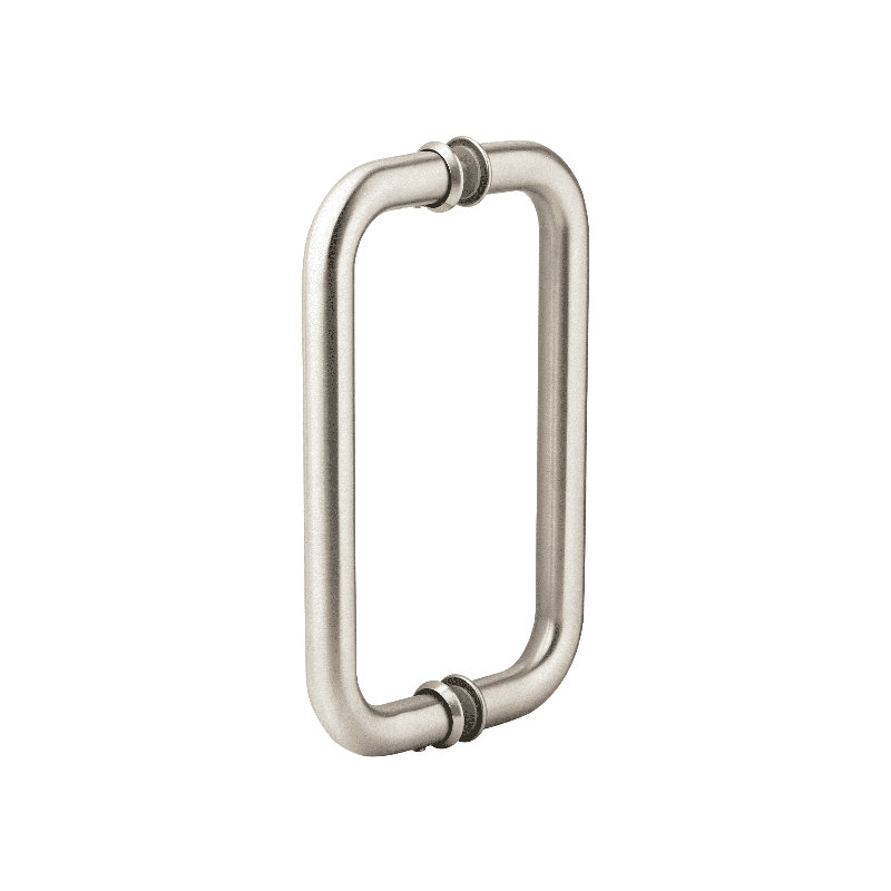 Poignée de porte de douche / porte de douche ronde «D» de type 8? Acier inoxydable 304, Doré