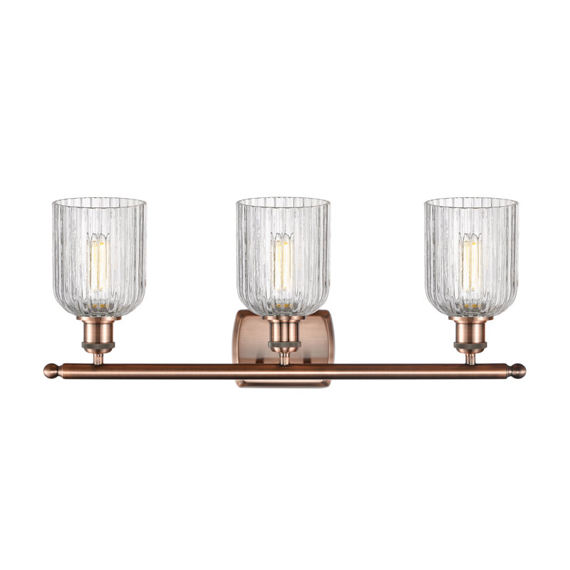 Addeline 3 - Light Dimmable Vanity Light, Antique Copper
