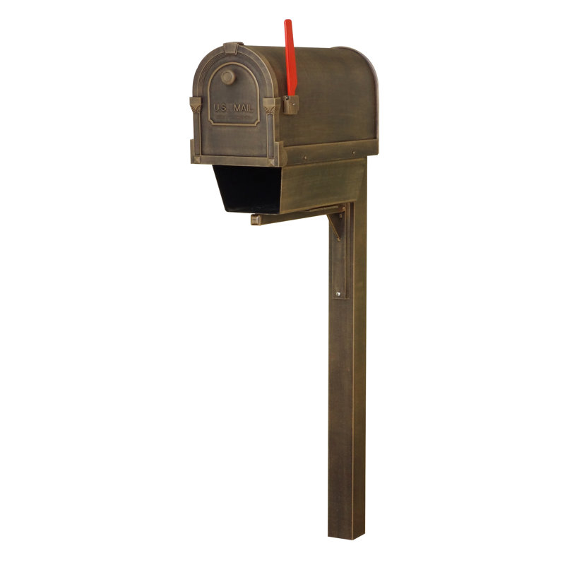 Boîte aux lettres montée sur poteau Savannah