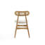 Chaise d'appoint rembourrée en bois massif Brouwer-1000330915-1000330917