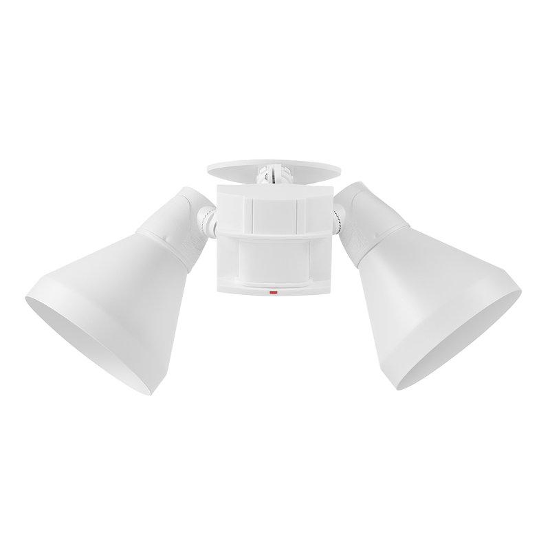Motion 2 - Head Hardwired Outdoor Security Flood Light with Motion Sensor