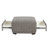 Degeorge 32" Wide Contemporary Channel Tufted Storage Ottoman With 2 Drawers-114657016