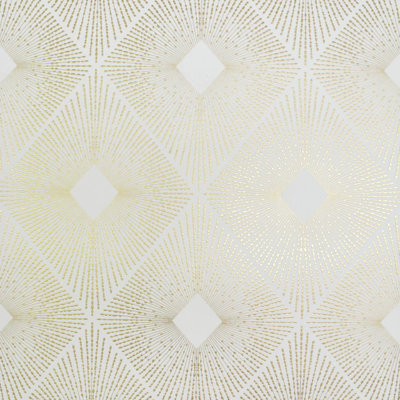 Antonina Vella Modern Metals Harlowe 32.8' L x 20.8" W Metallic Wallpaper Double Roll