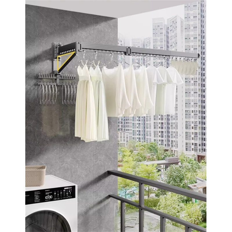 Aerowing Compact Retractable Clothes Rack