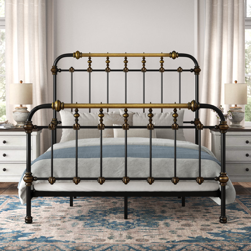 Stacie Metal Spindle Bed