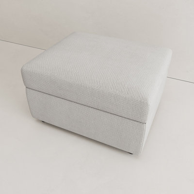 Chenille 30.1 inch Storage Ottoman