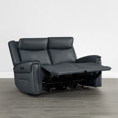 Canapé électrique 2 pièces en cuir véritable Super Zero-Gravity avec appui-tête électrique