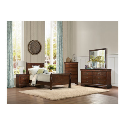Aspasija King Platform 4 Piece Bedroom Set by Alcott Hill