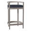 Tabouret de bar en teck 30 po Santa Barbara - Huître-63326241-70062932-97429118