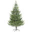 Arbre de Noël artificiel, cèdre réaliste clairsemé avec pointes, assemblage facile, arbre de Noël à charnières pour les vacances de bureau à domicile, vert-636566044