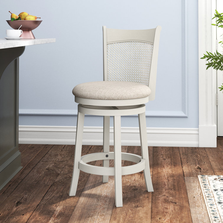 Lilly Back Swivel Stool