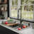 Quartz Top Mount Sinks 33'' L Double Bowl Kitchen Sink-98291430