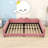 Upholstered Daybed with Sherpa Fabric-349787540-350131811